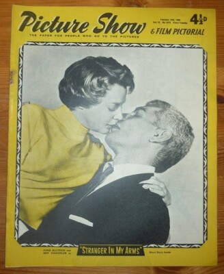 PICTURE SHOW Vol 72 No 1872 14TH FEB 1959 JUNE ALLYSON JEFF CHANDLER FRONT COVER