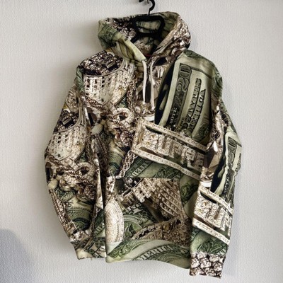 SUPREME 20SS Bling print hoodie M Bling Hooded Sweatshirt 20SS 