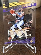 2020-21 Panini Donruss Clearly Basketball LeBron James Dominant