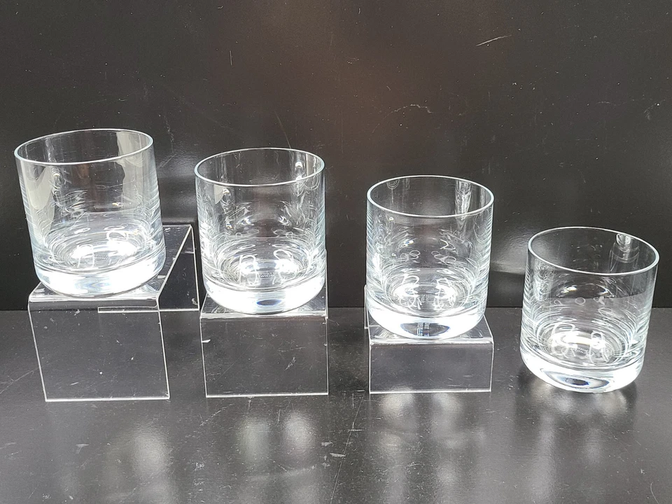 4 Schott Zwiesel старомодный очки комплект 3,5» прозрачный шикарный камни барная стойка лот - Изображение 2 из 4