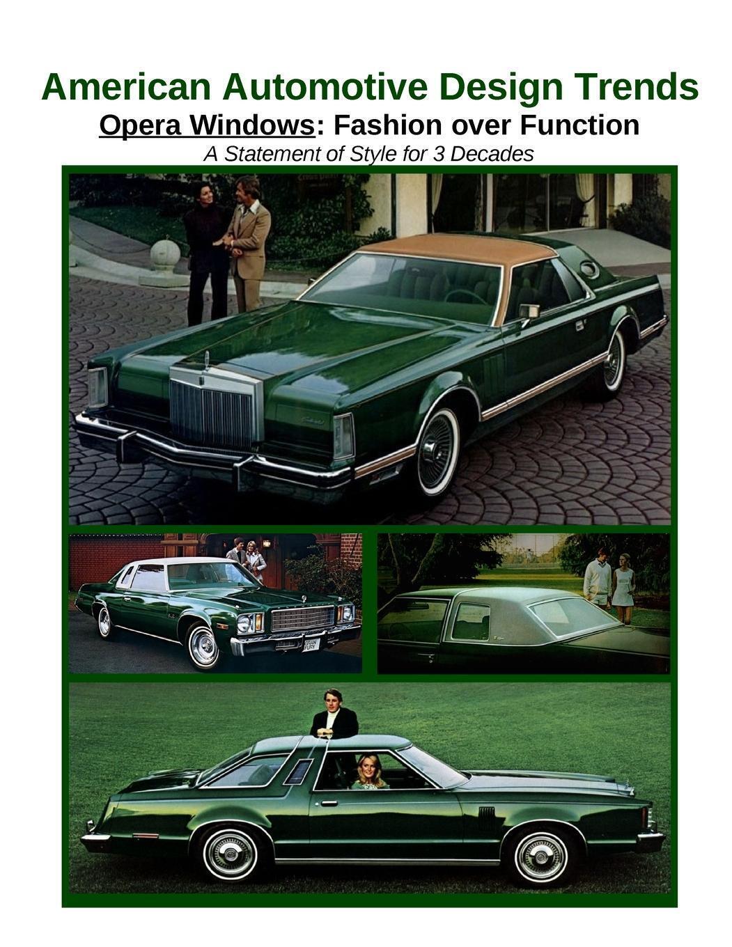 Thumbnail - American Automotive Design Trends / Opera Windows | James Kaster |