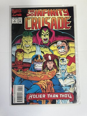 THE INFINITY CRUSADE #4 1993 NEAR MINT RON LIM COVER MARVEL COMICS b-466