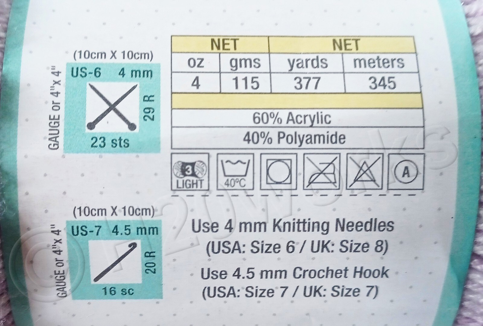 Hobby Lobby Baby Bee Sweet Delight Yarn, DK Light Worsted, CHOICE of