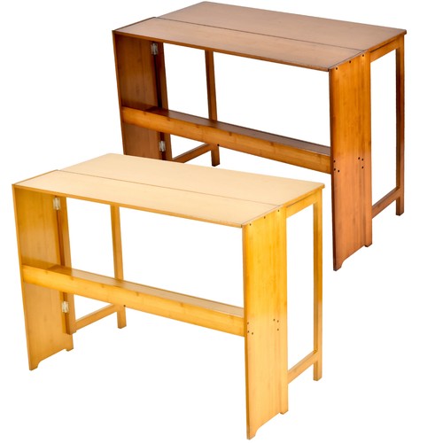 Folding Dining Table Practical Space Saving Portable Foldable Kitchen Table - Picture 4 of 14