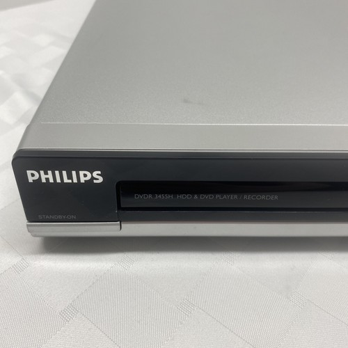 Philips DVD-Hard Drive Player/Recorder DVDR3455H/37 *NO Remote* HDD USB RW READ - Picture 2 of 12