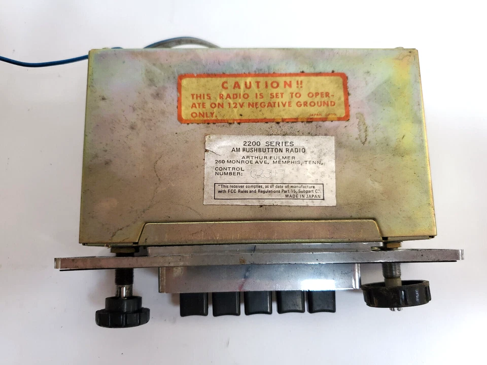 Radio pulsador am serie 2200 vintage honda civic mazda volkswagen raro Foto 4 de 4
