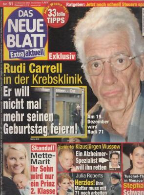 Das neueBlatt Jerry Hall,Sarah Connor,Jenny Elvers,Kirstie Alley,Wolfgang Stumph