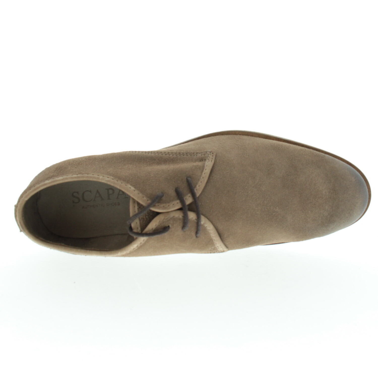 Scapa Men\u0026#039;s Shoes Size 44 Taupe Lace Shoes Taupe Suede Lace Up | eBay