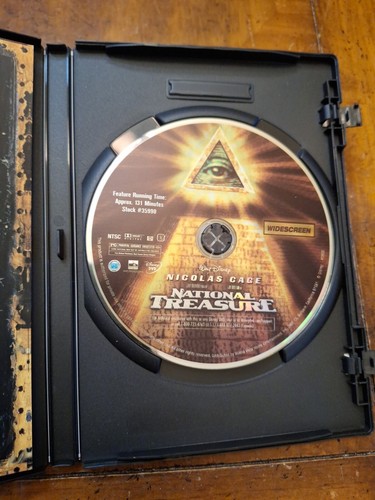 National Treasure (Widescreen Edition) - DVD - Nicolas Cage 2005 Release - Picture 12 of 17