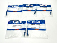 Lynn CAT6-01-BLB Cat6 Blue Booted Patch Cable 1ft LOT OF 5