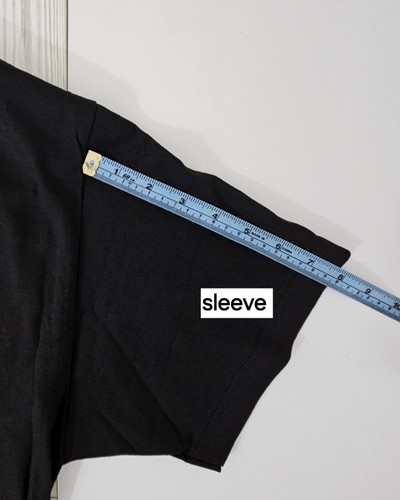 T-shirt uomo casual nera girocollo manica corta teschio stampa ossa incrociate taglia L - Foto 9 di 10
