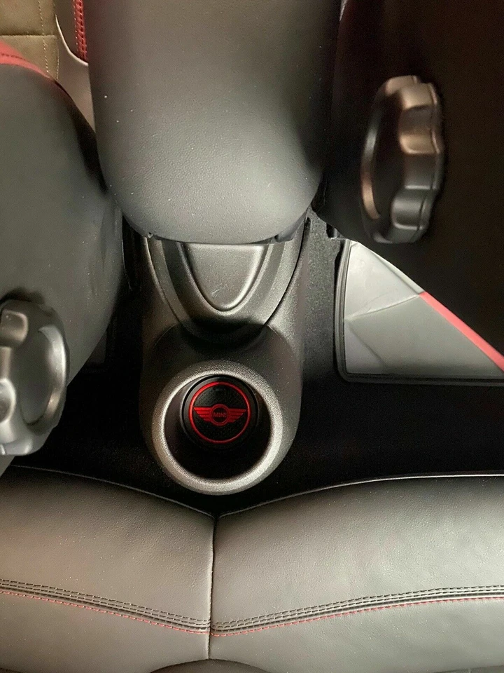 MINI COOPER S (F56 \ F55) 2014 - 2022 (7 PIEZAS) JUEGO DE ALMOHADILLAS DE TABLERO INTERIOR NEGRO Foto 4 de 4