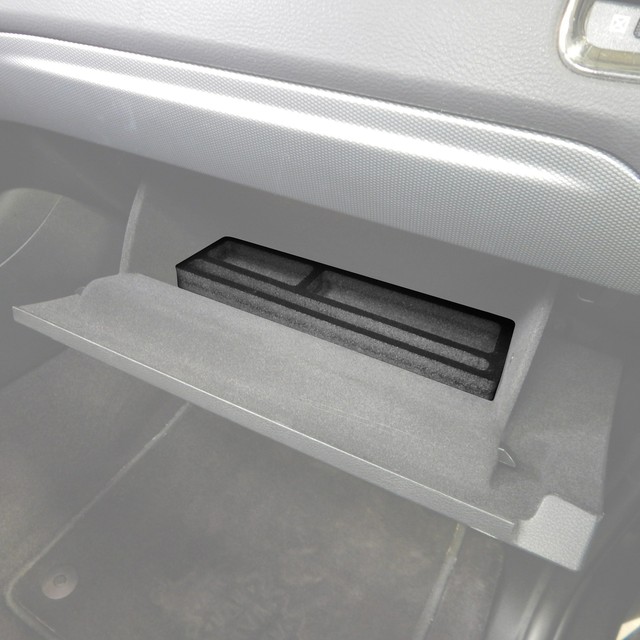 Fits Dodge Durango 20112018 Glove Box Organizer Insert Black