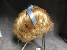 New Kemper Doll Wig Allison 12-13 Blonde NOS. French Braid. Elegant Wig.