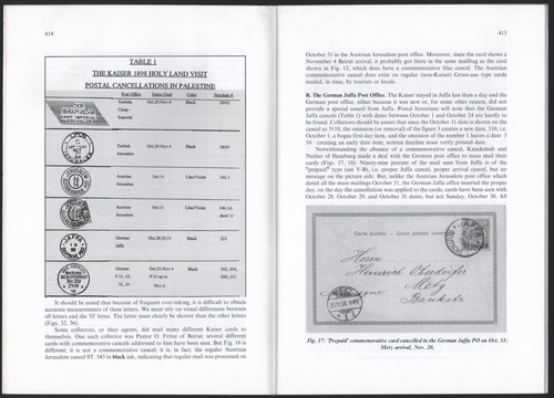 Holy Land Postal History Magazine No. 91-92, summer/ autumn 2002, ISRAEL ENGLISH - Picture 3 of 3