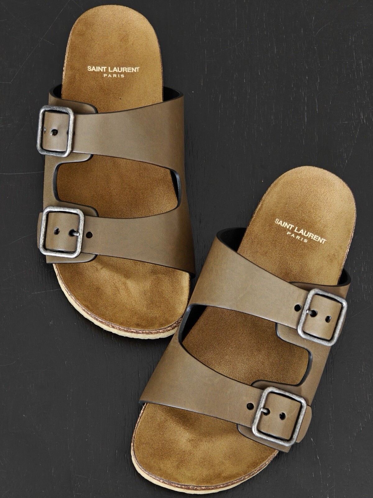Sandali bassi Saint Laurent YSL Jimmy Birkenstock 12500G prezzo consigliato £ 605