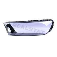 FOR AUDI Q7 16-19 FRONT HEADLAMP HEADLIGHT LENS GLASS COVER LEFT PASSENGER SIDE