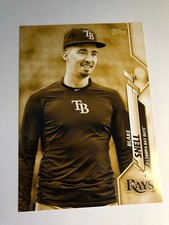 2020 Topps Short Print SP Jumbo 5x7 Blake Snell Rays 507 /10