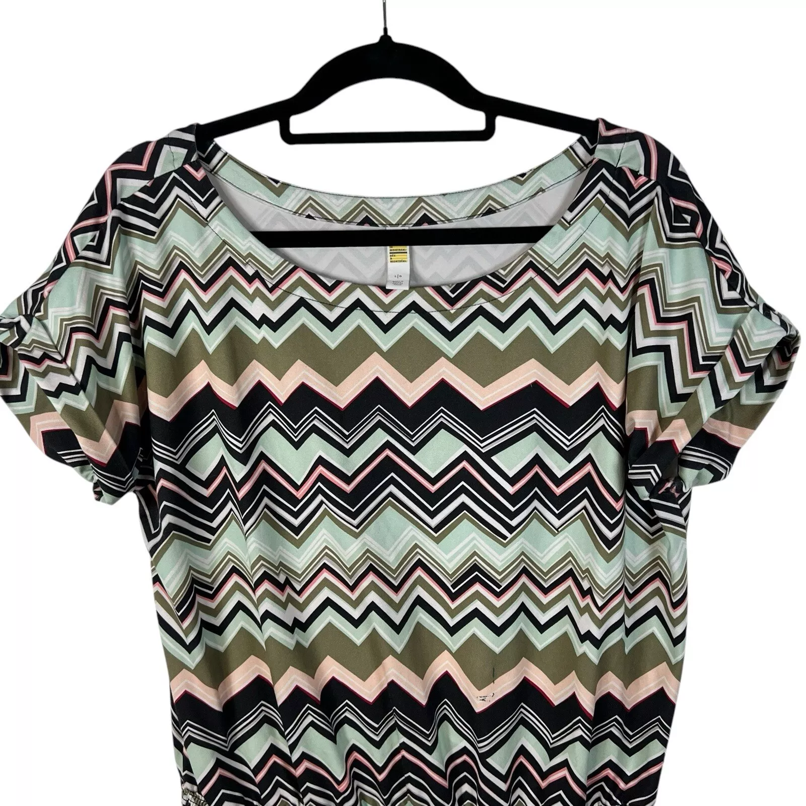 lole short sleeve comfy casual leisure scoop hem elastic hip sun dress 