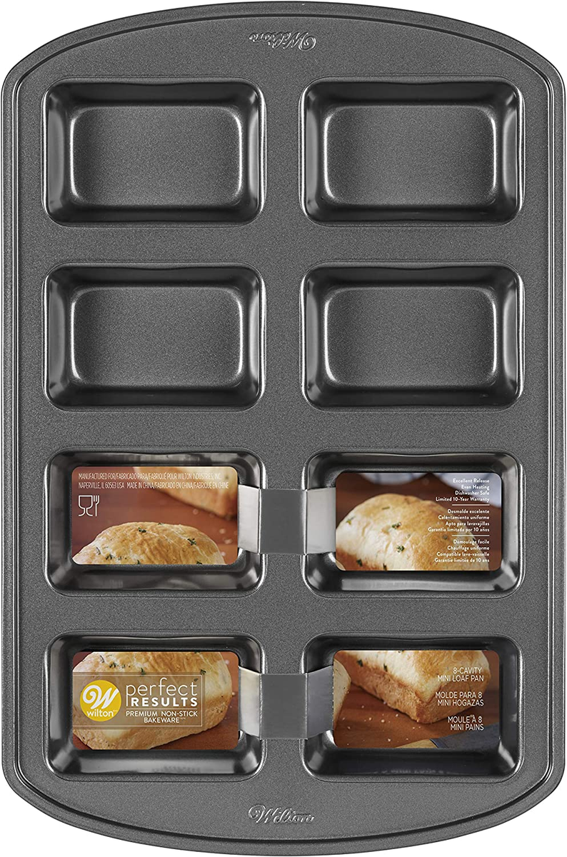 Bread Loaf Wilton Non-Stick Mini Loaf Pan Cavity