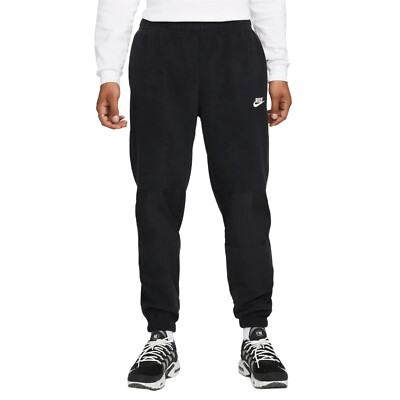 Hose Herren, Nike Club Fleece Pant, Schwarz