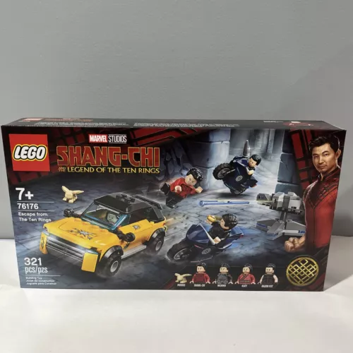 NEW Lego 76176 Marvel Shang-Chi Escape from The Ten Rings 321pc Toy Building Set