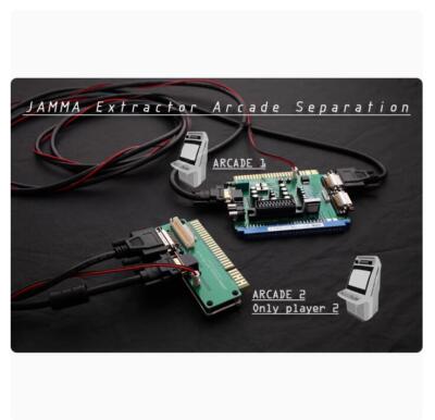 JAMMA Extractor Arcade Board Dual Machine Battle Separation Extractor