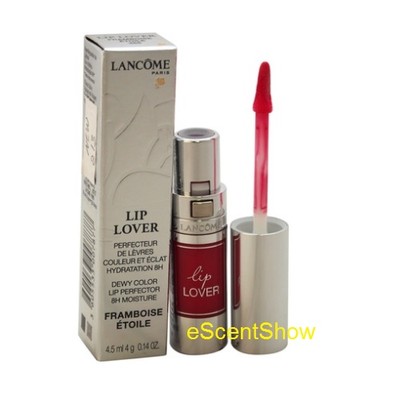 LANCOME LIP LOVER DEWY COLOR LIP PERFECTOR 8H MOISTURE .14 OZ FULL SIZE NIB
