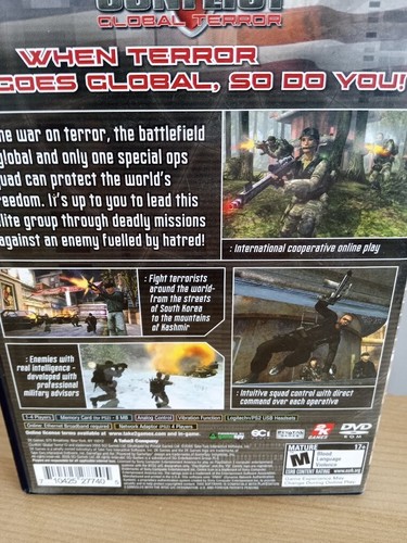 Conflict: Global Terror (PlayStation 2 PS2) CIB Complete W/ Manual Video Game - Picture 10 of 14
