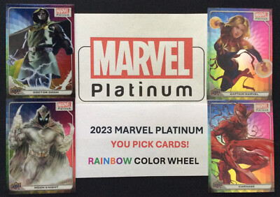 2023 Marvel Platinum YOU PICK Rainbow Color Wheel (High/Low Series) Assortment