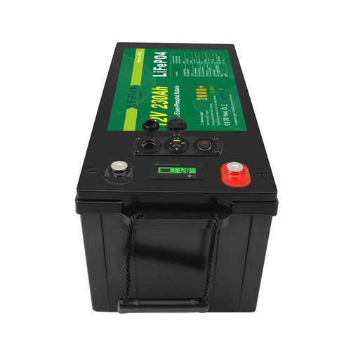 LiFePO4 Akku 12V 230Ah Lithium-Eisen-Phosphat Batterie für Camping Boot Solar - Picture 2 of 5