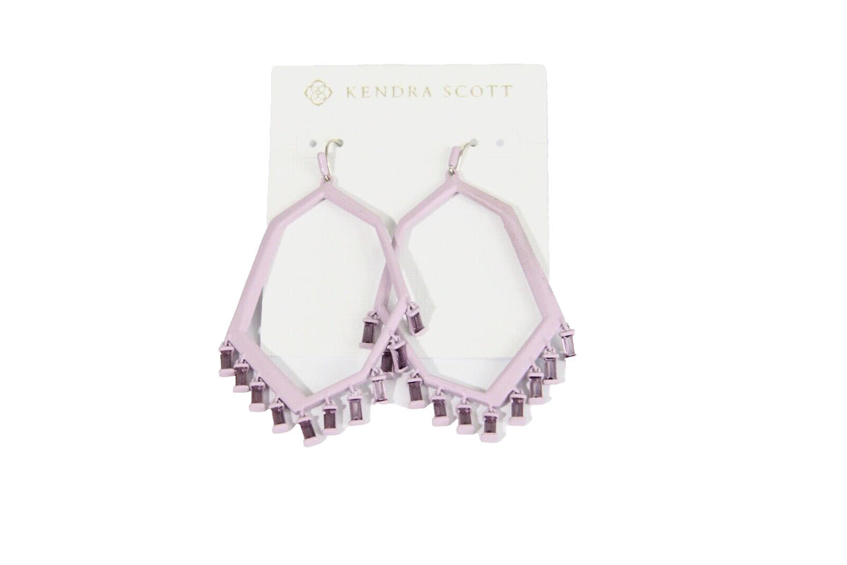 Kendra Scott Thomas Earrings NEW Women Fashion Jewelry Lilac