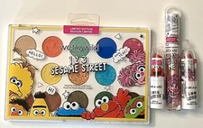Wet n Wild Sesame Street Makeup Lot Piece 4 Products Limited Edition New