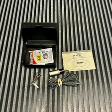 Vintage Sony ECM-16 Electret Condenser Microphone W/ Box, Clip and Manual Tested