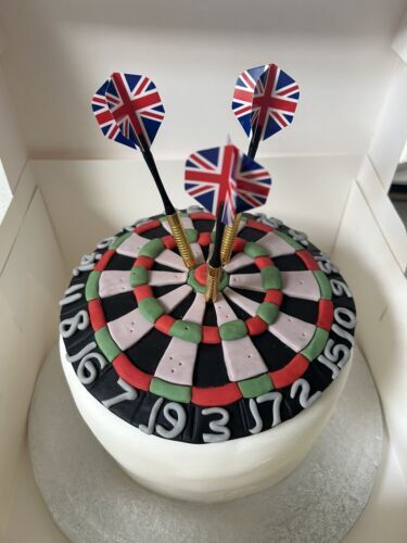 Darts with White Nylon shafts Unique Union Jack Flights UK SELLER P&P - Picture 2 of 10