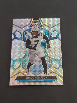 Shaq Thompson 2024 Panini Mosaic Silver Mosaic Prizm #32 Carolina Panthers