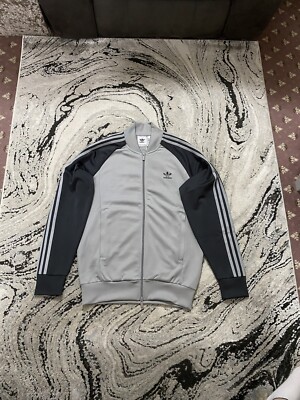 Adidas Originals SST Tracksuit Jacket Grey BNWT Size Medium Men's