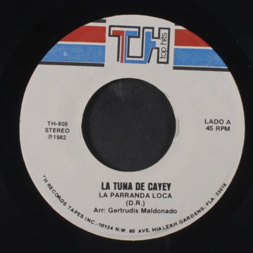LA TUNA DE CAYEY: parranda navidena / LA parranda loca TOP HITS 7" Single 45 RPM - Picture 2 of 2
