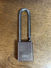 American Lock-No Key!!!