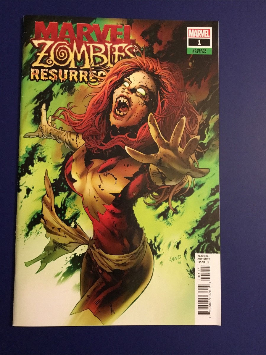 Marvel Zombies Resurrection #1 Phoenix Jean Grey Greg Land Variant
