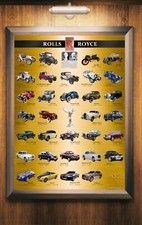 Collection Rolls Royce Phantom Ghost Wraith Cullinan Gift for Man POSTER CANVAS