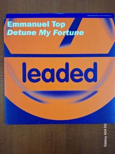 Emmanuel Top - Detune My Fortune 12' Vinyl Leaded 2001 near mint+++ - Bild 1 von 2
