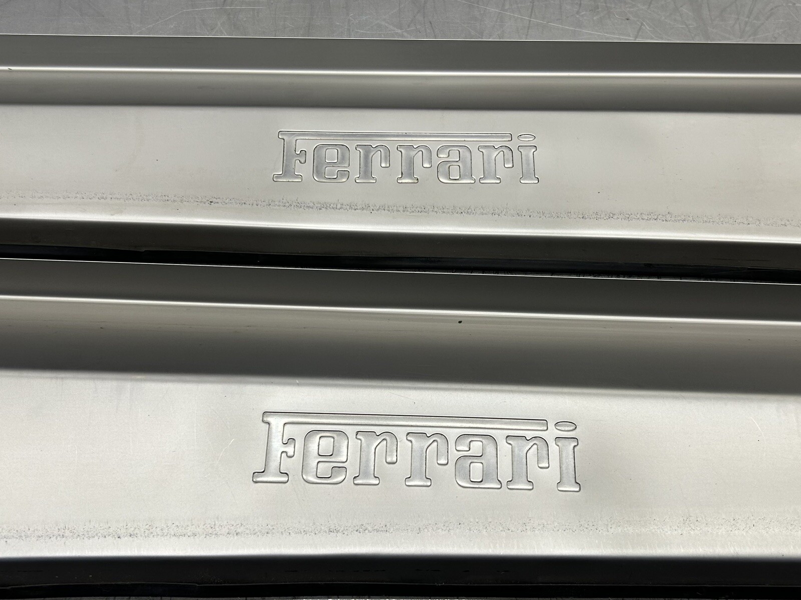 Ferrari F430 Door Sills Step Scuffs Plates Kick Panel Trim