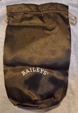 Baileys Irish Cream Bag with a drawstring...Brown..Shiny...NEW