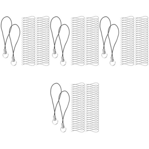 400 Stück Lanyard-Handy-Ring-Gurte Ringhaken Schlüsselanhänger-Zubehör - Bild 1 von 12