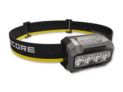Nitecore HA23 UHE Black Stirnlampe 600 lm 3x AAA Battery IP68 Licht   09JB1258