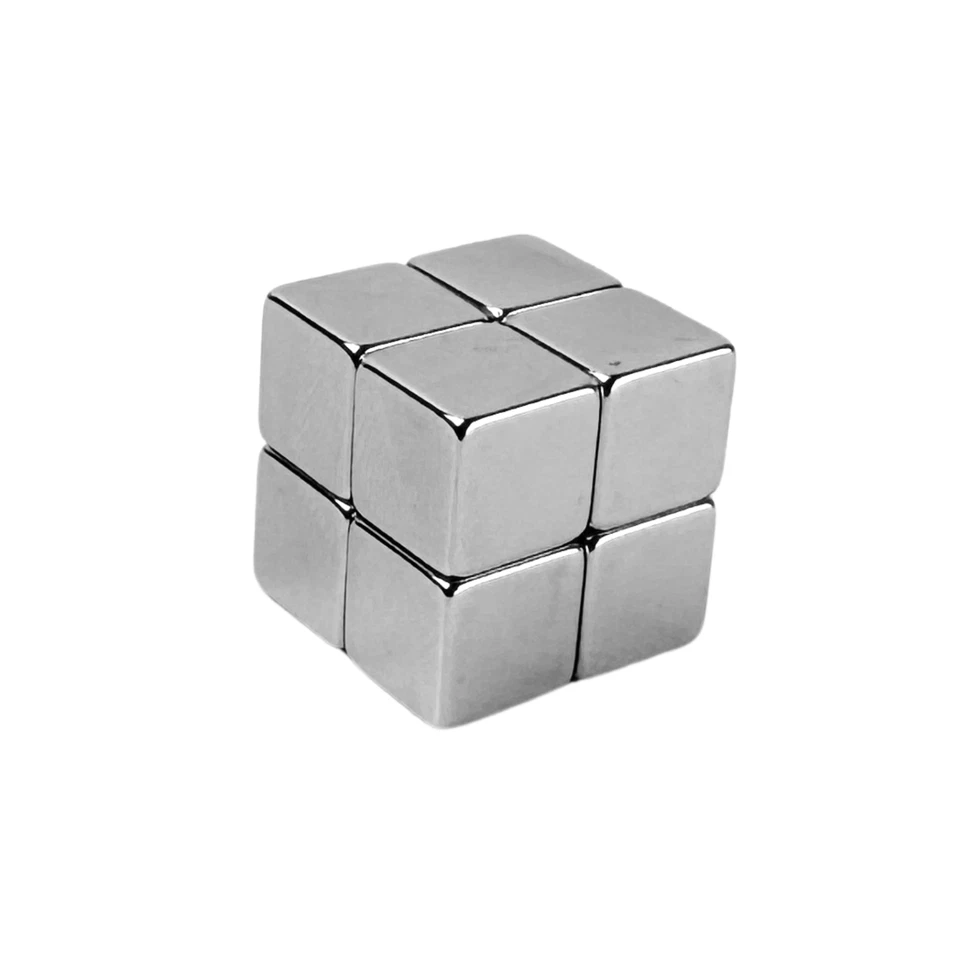 Neodym Magnet Supermagnete 10x10x10mm Würfel N42 hohe Haftkraft Quadermagnete - Bild 3 von 4