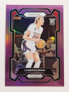 2024 Panini Prizm Draft Basketball #89 Cameron Brink Rookie Purple Prizm #37/75