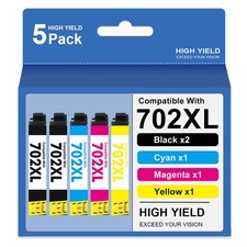 702XL T702XL Ink Cartridge for Epson 702XL Workforce WF-3720 WF-3730 WF-3733