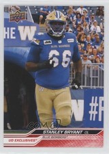 2024 Upper Deck CFL Exclusives 68/100 Stanley Bryant #67 1qh9